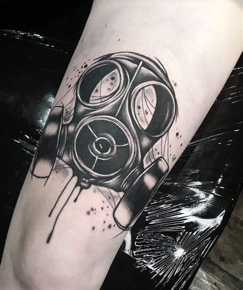 30 Unique Gas Mask Tattoos To Inspire You Xuzinuo