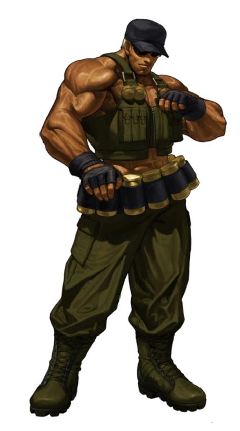 King Of Fighters Xiii Clark Still Character Artwork