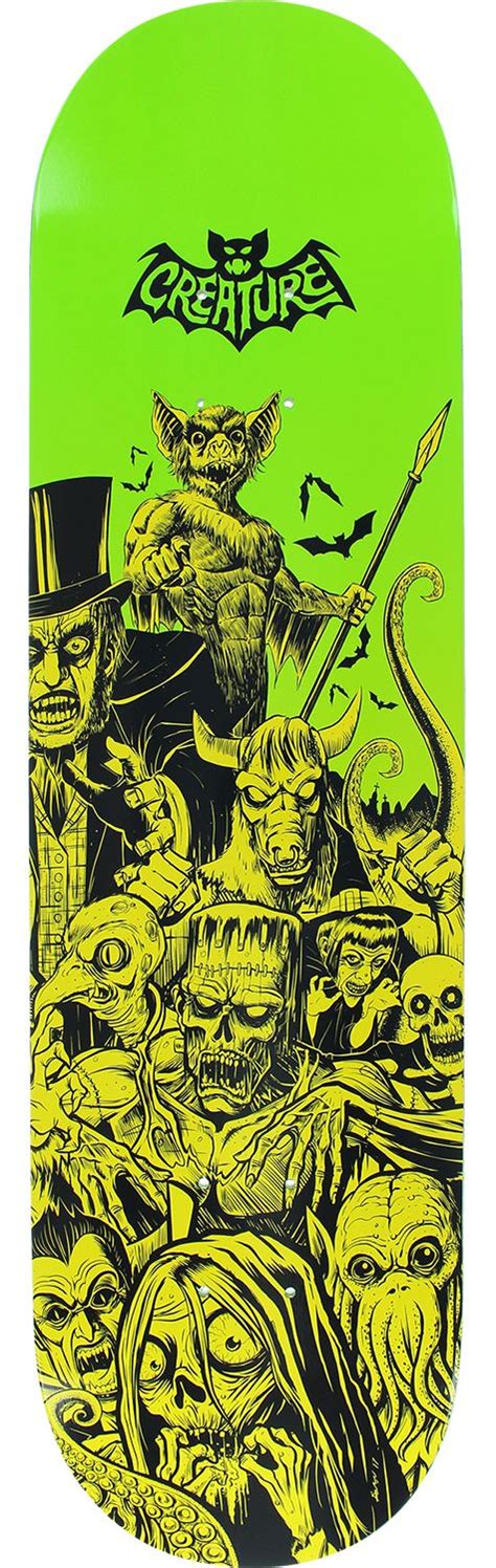 Creature Skateboards Skateboard Deck Art Creature Skateboards