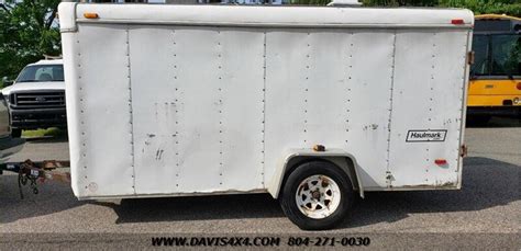 2002 Haulmark Enclosed Utility Trailer 12 14 Foot