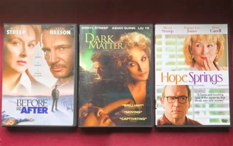 LOT OF Meryl Streep DVDs Before And After Dark Matter Hope Springs Pre Owned PicClick