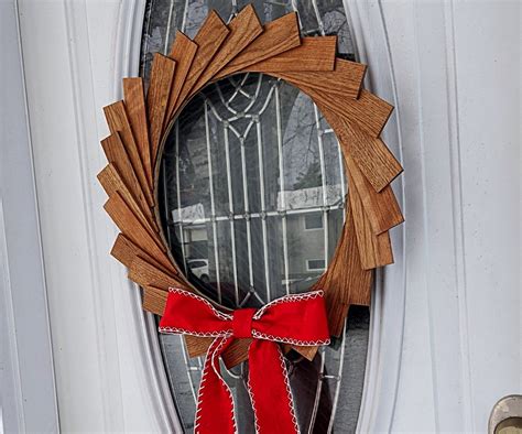 Christmas Wreath Made From Scrap Wood 15 Steps With Pictures