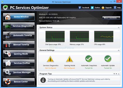 تنزيل برنامج Pc Services Optimizer لصيانة وتنظيف وتسريع الكمبيوتر اخر