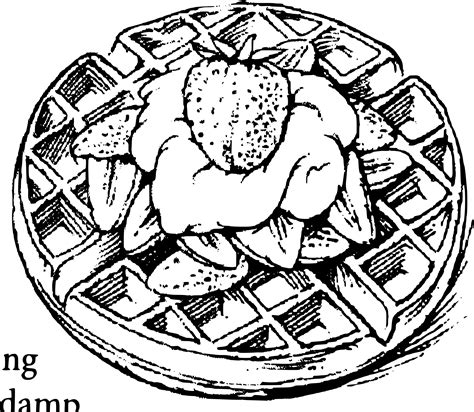 Drawing With Waffles Coloring Pages Coloring Pages