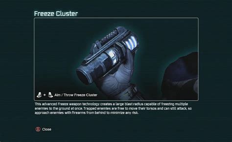 You can do the side missions after the story is done so decide if you want more play time after that. Freeze Cluster - Batman: Arkham City Wiki Guide - IGN