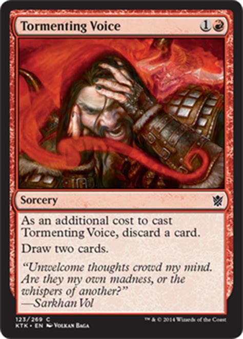 Draw cards i love games love games artwork card games. SCD Tormenting Voice - New Card Discussion - The Rumor Mill - Magic Fundamentals - MTG Salvation ...
