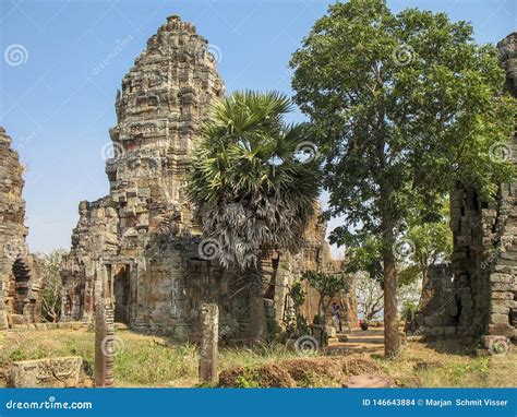 Wat Banan Near Battambang Cambodia Stock Photo Image Of Buddhism