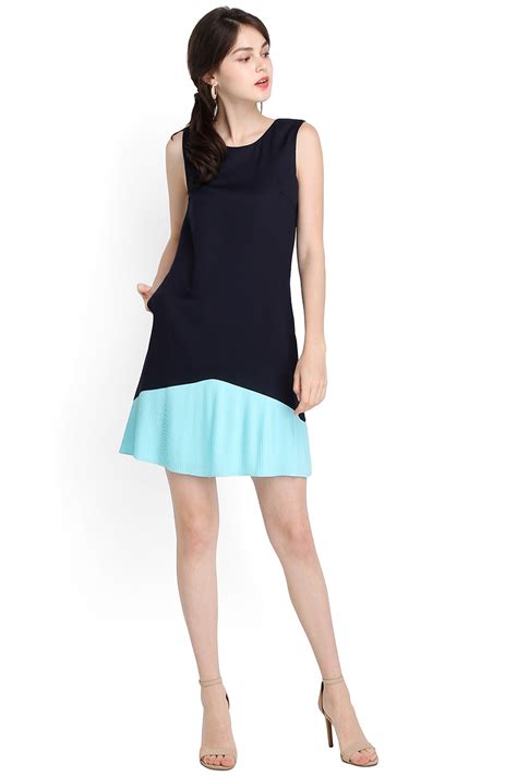 Dive Right In Dress In Blue Mint Lilypirates