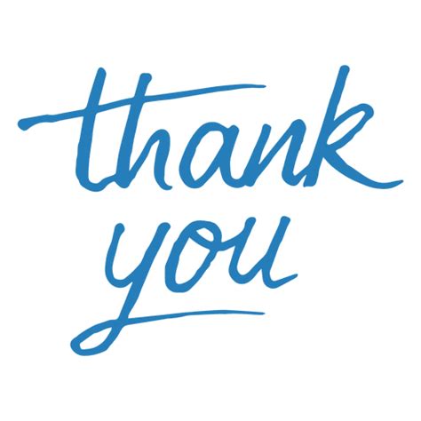 Thank You Message Transparent Png And Svg Vector File