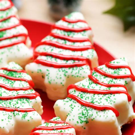 Little Debbie Inspired Christmas Tree Cakes Recipe By Tasty