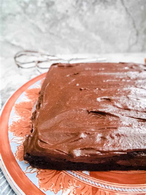 Paleo Single Layer Chocolate Cake With Chocolate Frosting Dairy Free Gf