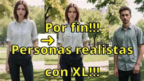 Crea Personas Realistas En Xl Stable Diffusion En Español Youtube