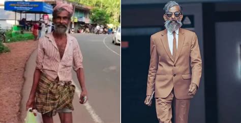 60 Year Old Labourer From Kerala Turns Model See Pics From His Epic