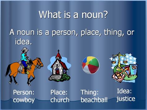 Free Name That Noun Powerpoint Great Introduction To Nouns Person