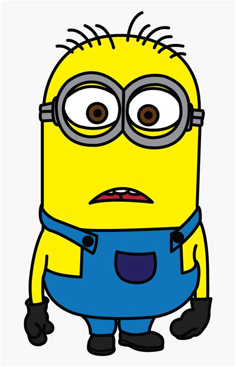 Minion Despicable Me Easy Drawing Of Cartoon Character Hd Png