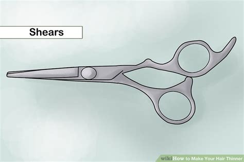 This can either be done with the use of a straightening treatment or by adding in some layers. 3 Ways to Make Your Hair Thinner - wikiHow