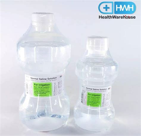 Nss Anb Normal Saline Solution For Irrigation 500 Ml Health Warehouse