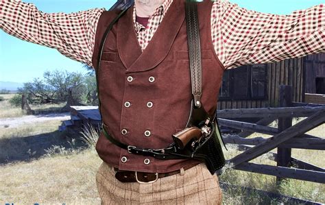 Doc Holiday Tombstone Movie Accurate Shoulder Holster Etsy