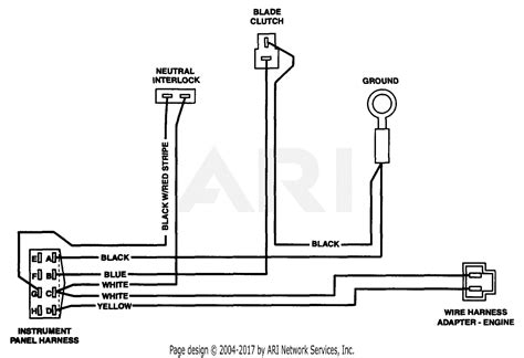 When you make use of your finger or perhaps follow the circuit together with your eyes, it is easy to mistrace the circuit. Scag SWZ-20CVE (4110001-4119999) Parts Diagram for Engine Deck Wire Harness - Kohler (Single ...