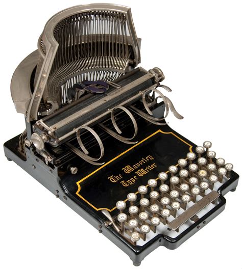 Behold The Short Lived Wonderful 19th Century Waverley Type Writer Boing Boing Bloglovin