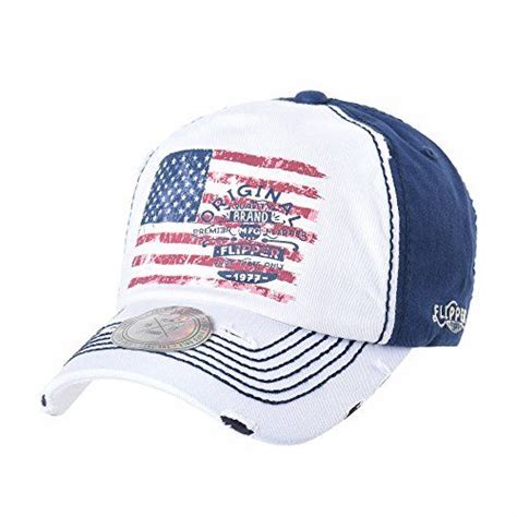 Withmoons Baseball Cap Star And Stripes American Flag Hat