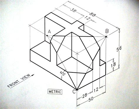 Learn how to draw 3d isometric pictures using these outlines or print just for coloring. Isometric drawing to 3D question