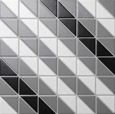 Classic Diagonal 2 Triangle Geometric Floor Tiles Sale Ant Tile