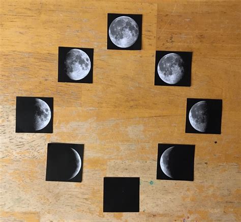 Moon Phases Puzzle Ingridscienceca