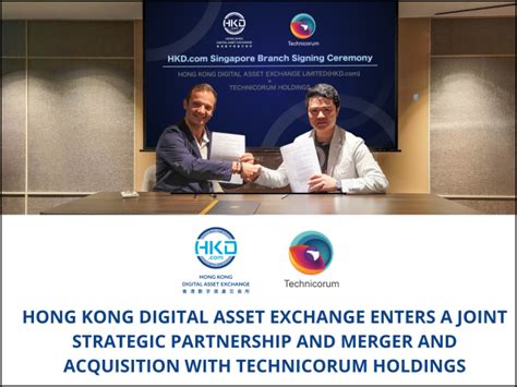 Hong Kong Digital Asset Exchange Limited Announces Manda With