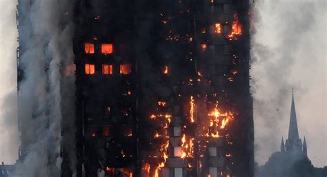 Fire engulfs London apartment block, at least six dead, more than 50 ...