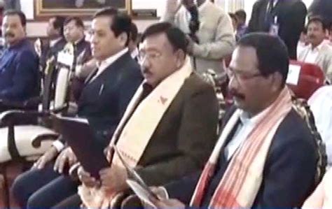 Assam Cabinet Expansion Two Bjp Mla S Sworn In As Ministers