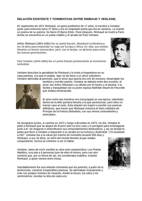 Sonrisa Desbordamiento Hola Poemas De Rimbaud Amor Otro Privilegiado