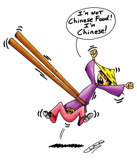 Thoughts Illustrated Cartoon Chinese Food