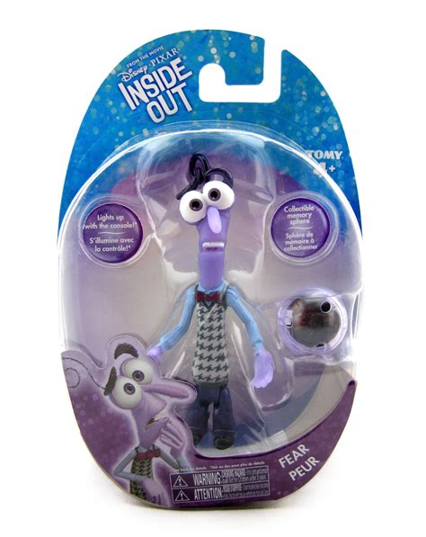 Takara Tomy Disney Plush Inside Out Movie Head Fear 4 Ball Chain Toys Toys And Hobbies