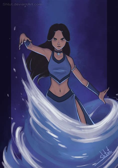 The Waterbender By Shtut On Deviantart Avatar Aang Avatar Airbender Avatar Picture