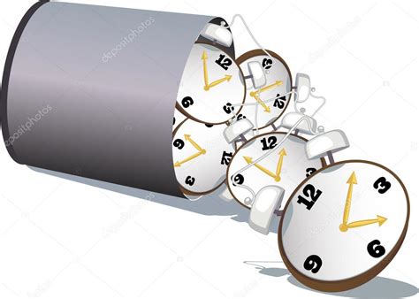 Stop Wasting Time Stock Vector Image By ©aleutie 61242833
