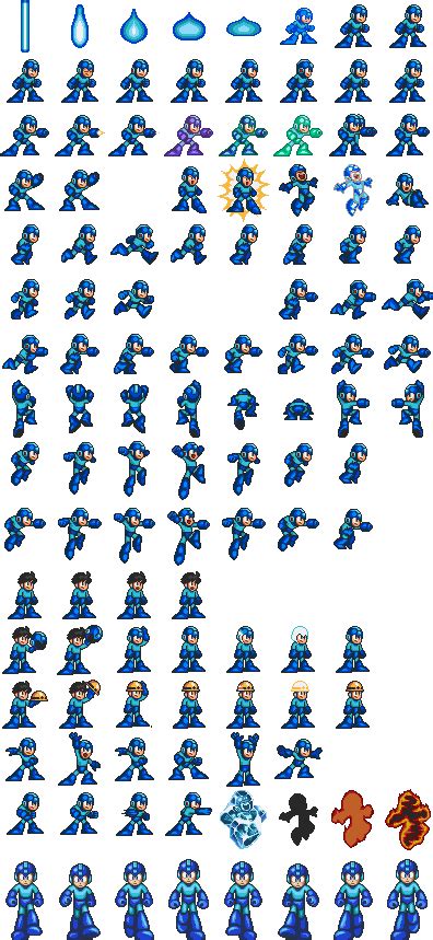 Transparent Ness Sprite Png Mega Man X Sprite Sheet Png Images And