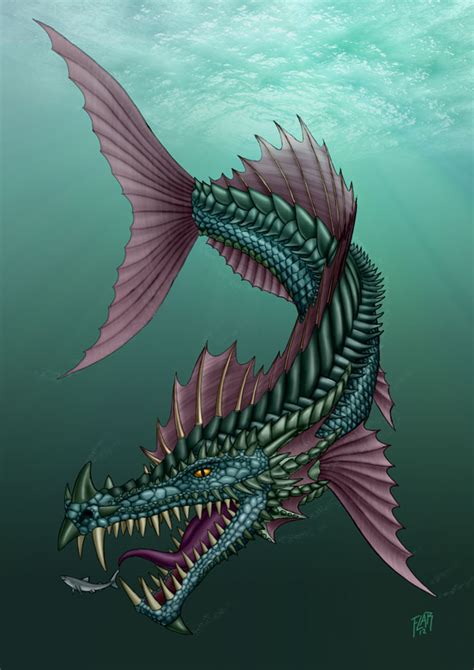 Dragon Fish By Sleinadflar On Deviantart