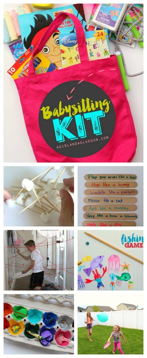 Babysitting Kit Babysitting Kit Babysitting Fun Babysitting Bag