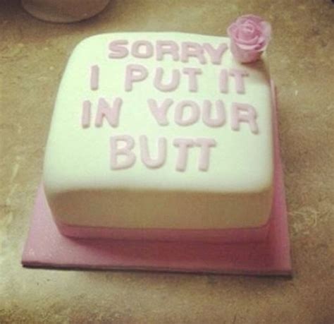 Theres Nothing Funny About These Hilarious Sexual Apology Cakes