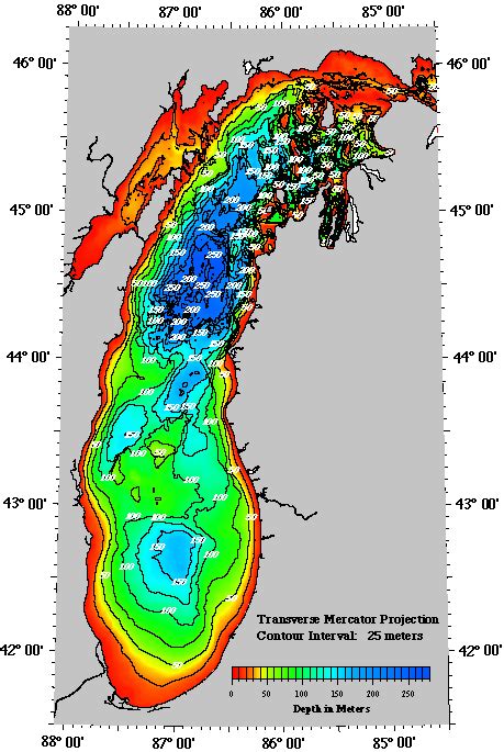 Great Lakes Bathymetry And Shoreline Data Noaa Great Lakes