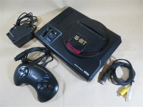 Sega Console Mega Drive Genesis Japan Model Megadrive Tested Working