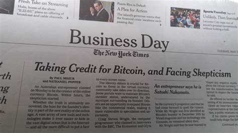 Right In Business Section Of The New York Times Imagesofnewyork