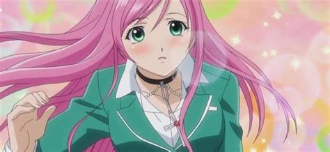 Mizuki Nana — Akai Sweet Pea Rosario Vampire Episode 8 — Anime Liryca