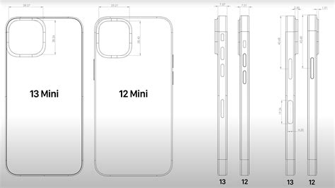 Iphone 13 Pro Max Et 13 Mini Voici Un Premier Aperçu De Leurs Designs