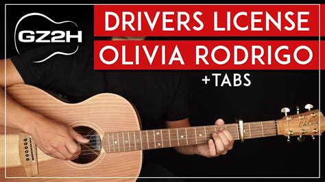 Drivers License Guitar Tutorial Olivia Rodrigo Guitar Lesson Strumming