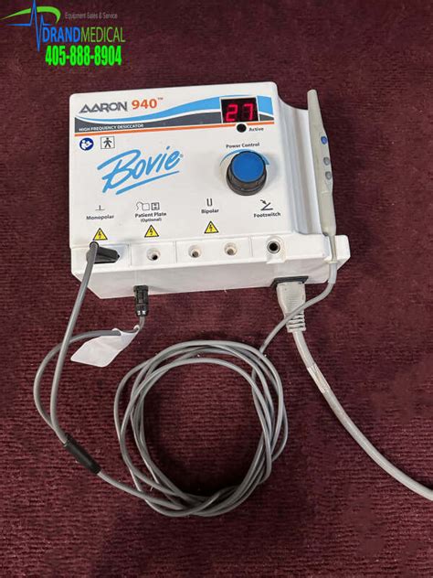 Bovie Medical Corporation Aaron 940 High Frequency Desiccator Medsold