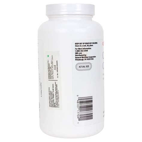 Gnc Calcium Citrate 1000 Mg Most Absorbable Form Of Calcium For