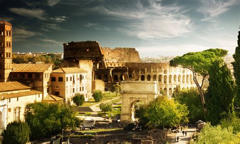 40 Roman Ruins Wallpaper Wallpapersafari