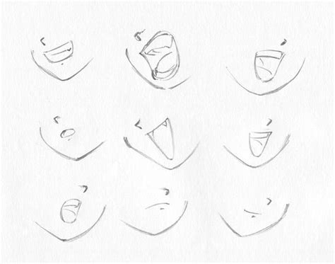 How To Draw Anime Lips 15 Best Anime Sketches Images On Pinterest Anime